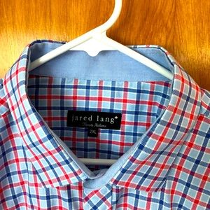 Like new Jared Lang. Size XXL, wears like  fit XL.